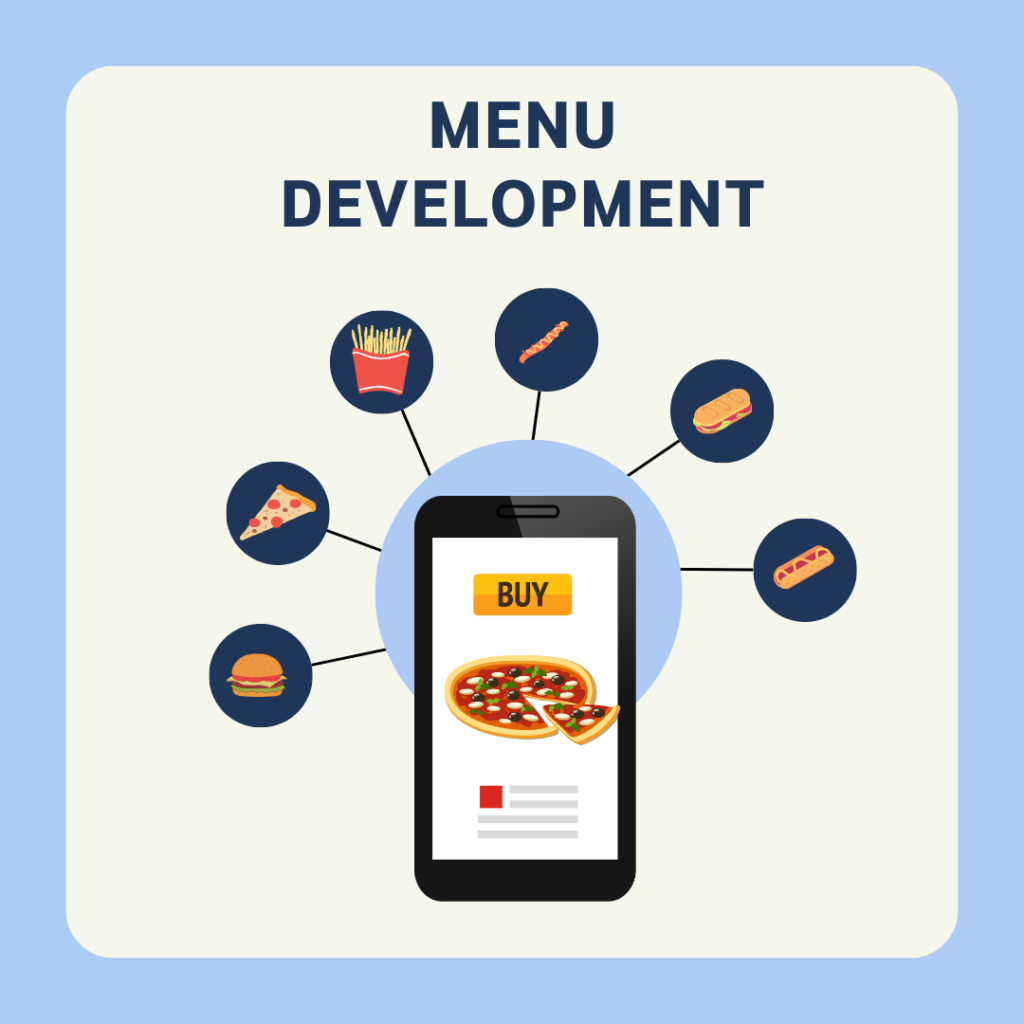 restaurant menu development 